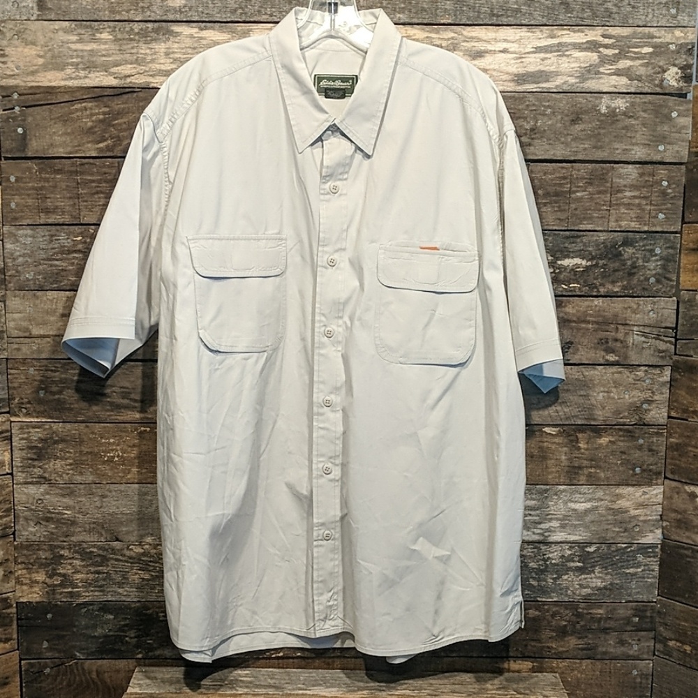Eddie Bauer mens short sleeve shirt